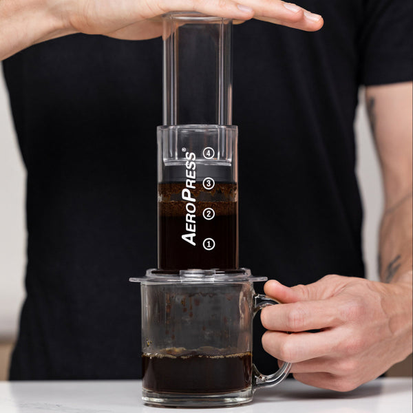 AEROPRESS CLEAR COFFEE MAKER - The Coffee Machine Collective