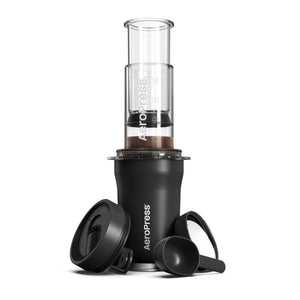 AEROPRESS GO PLUS TRAVEL COFFEE PRESS - BLACK - The Coffee Machine Collective