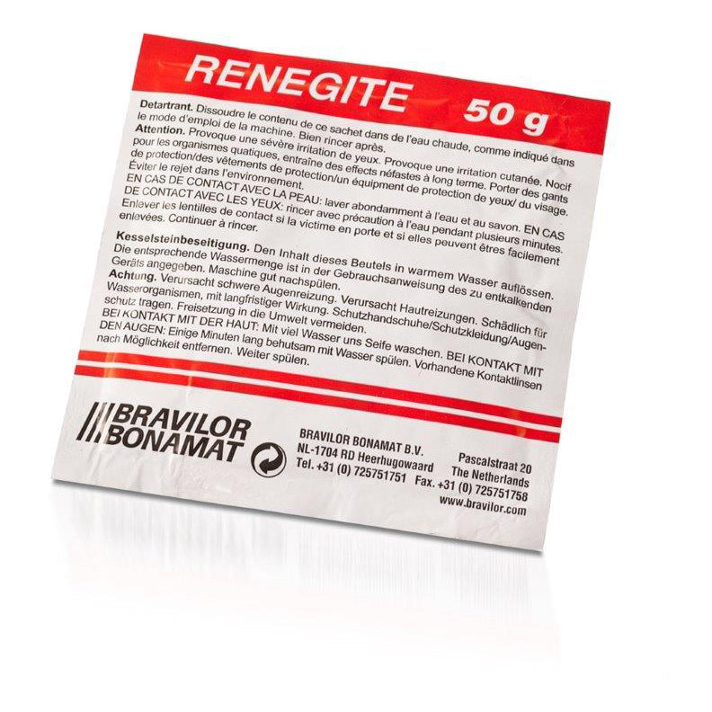 BRAVILOR RENEGITE 1 X 50G SACHET - The Coffee Machine Collective