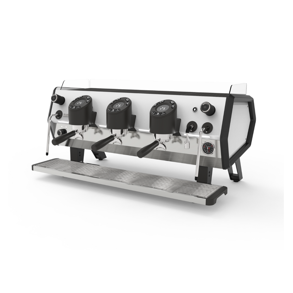 Sanremo D8 plus White/Black Espresso machine - The Coffee Machine Collective