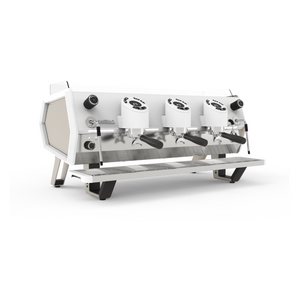 Sanremo D8 plus white/Champagne Espresso machine - The Coffee Machine Collective